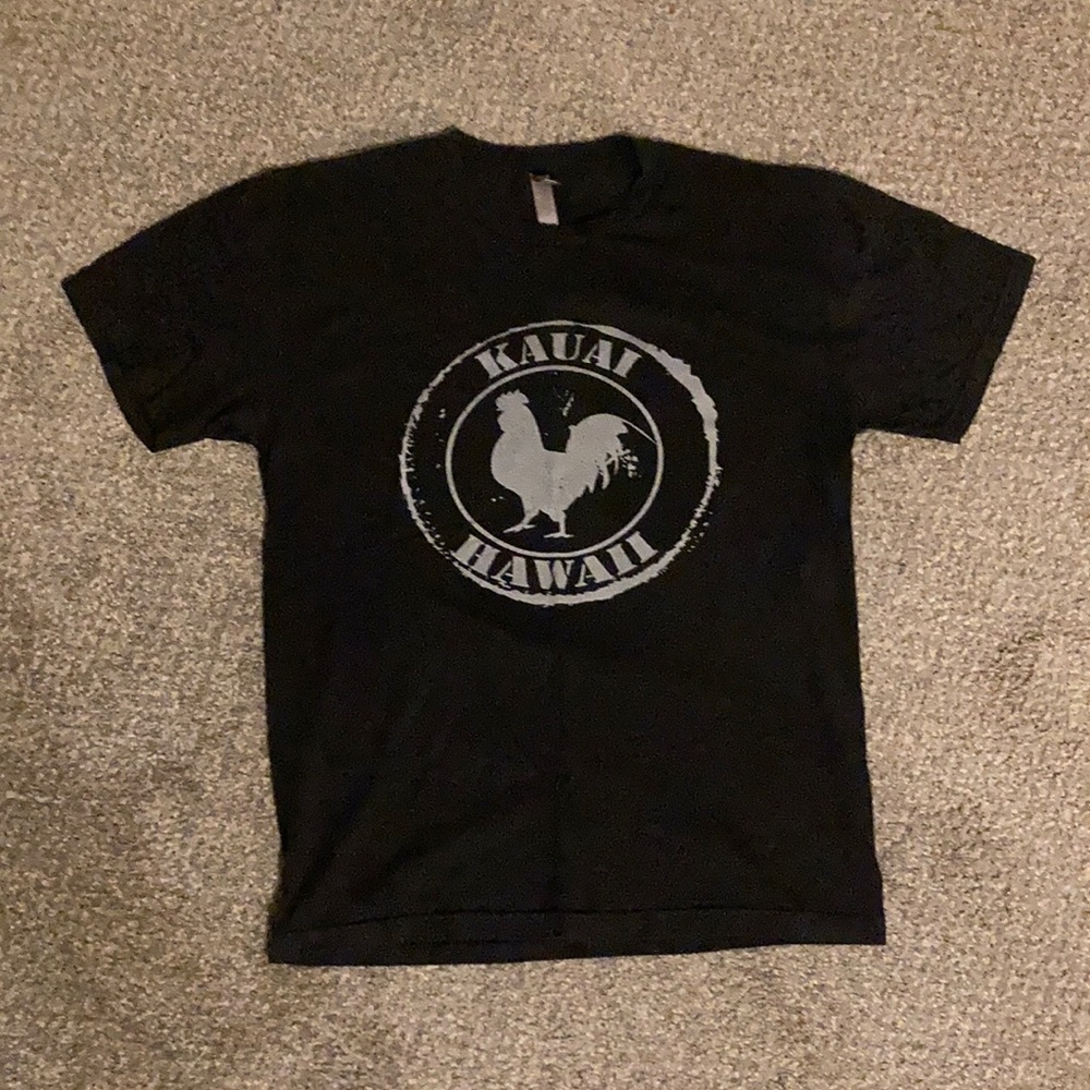 Kauai, Hawaii t-shirt in dark grey size Medium